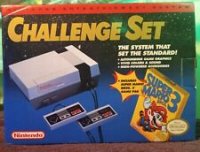 Nintendo NES Challenge Set Console NES US box art
